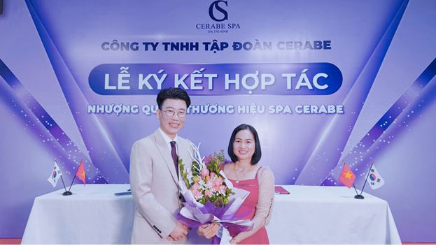 CEO Nguyễn Yến và Giám đốc điều hành Shin Yong Ho