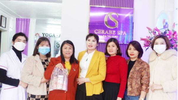 Cerabe Spa cơ sở 26 khai trương hồng phát