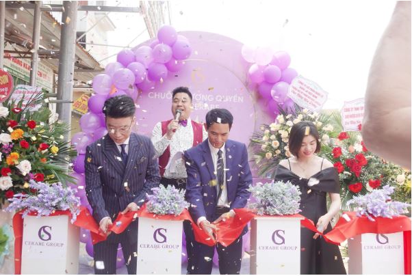 Cắt băng khai trương Cerabe Spa cơ sở 52