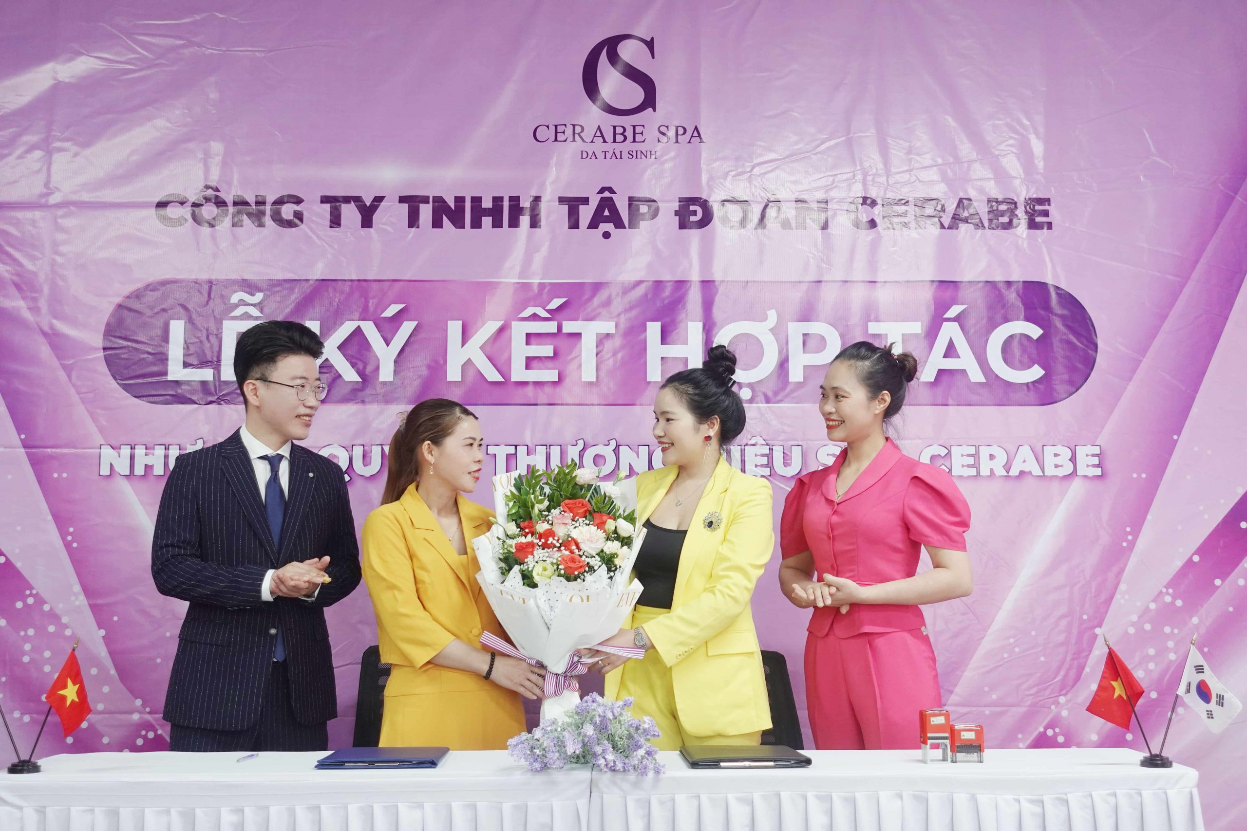 Chúc mừng CEO - Tân chủ Spa Cerabe Nguyễn Anh