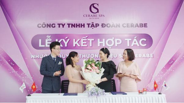 Chúc CEO Vi Thị Hồng thành công cùng Cerabe Spa