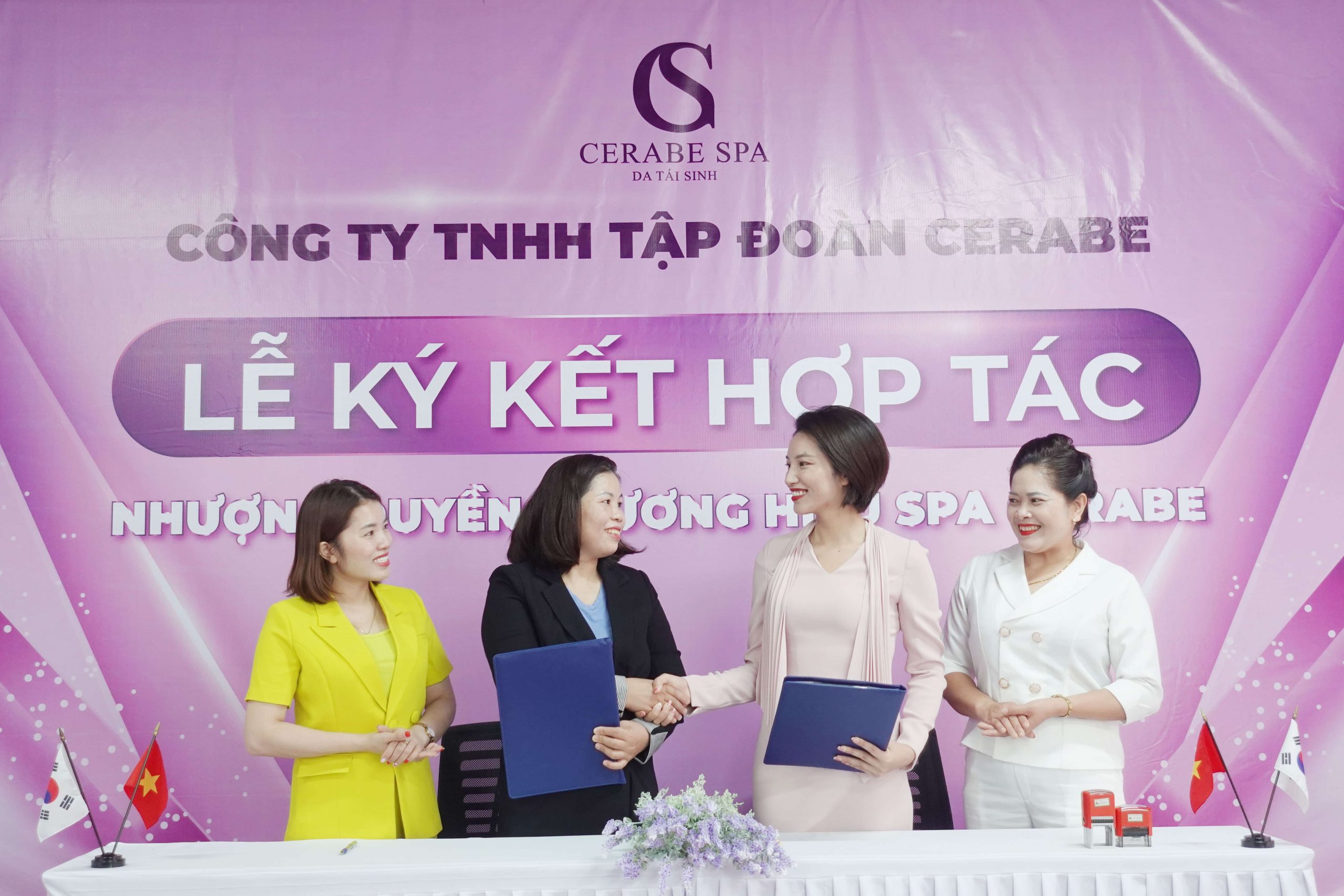 Cerabe Spa chúc tân giám đốc Nguyễn Thị Hường sớm mở Spa Cerabe tại Hà Nội