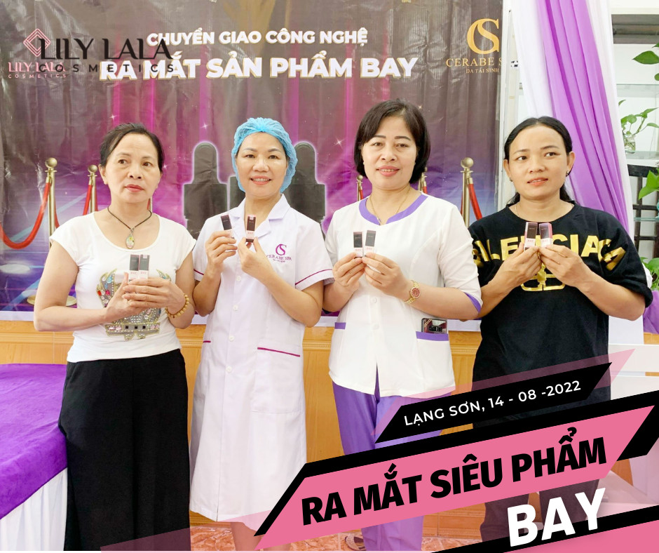 Cerabe Spa và Lily Lala đồng ra mắt siêu phẩm Bay tại tỉnh Lạng Sơn
