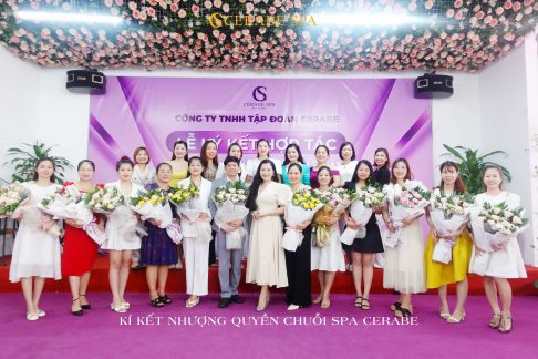 Nhượng quyền thương hiệu Spa Cerabe với 11 tân giám đốc