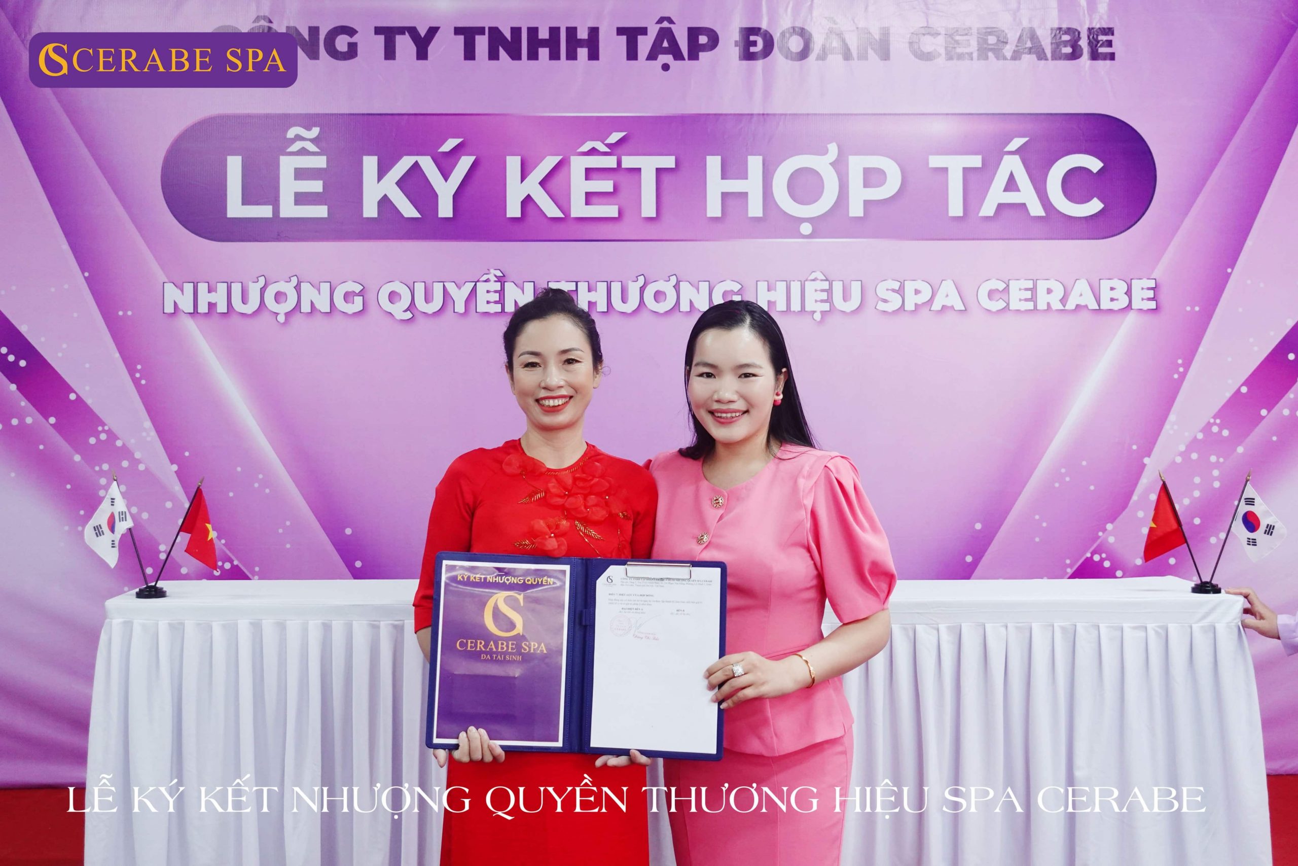 Chúc mừng chuyên gia Hoàng Kim Tuyến chính thức trở thành tân giám đốc - Chủ 1 cơ sở Spa Cerabe