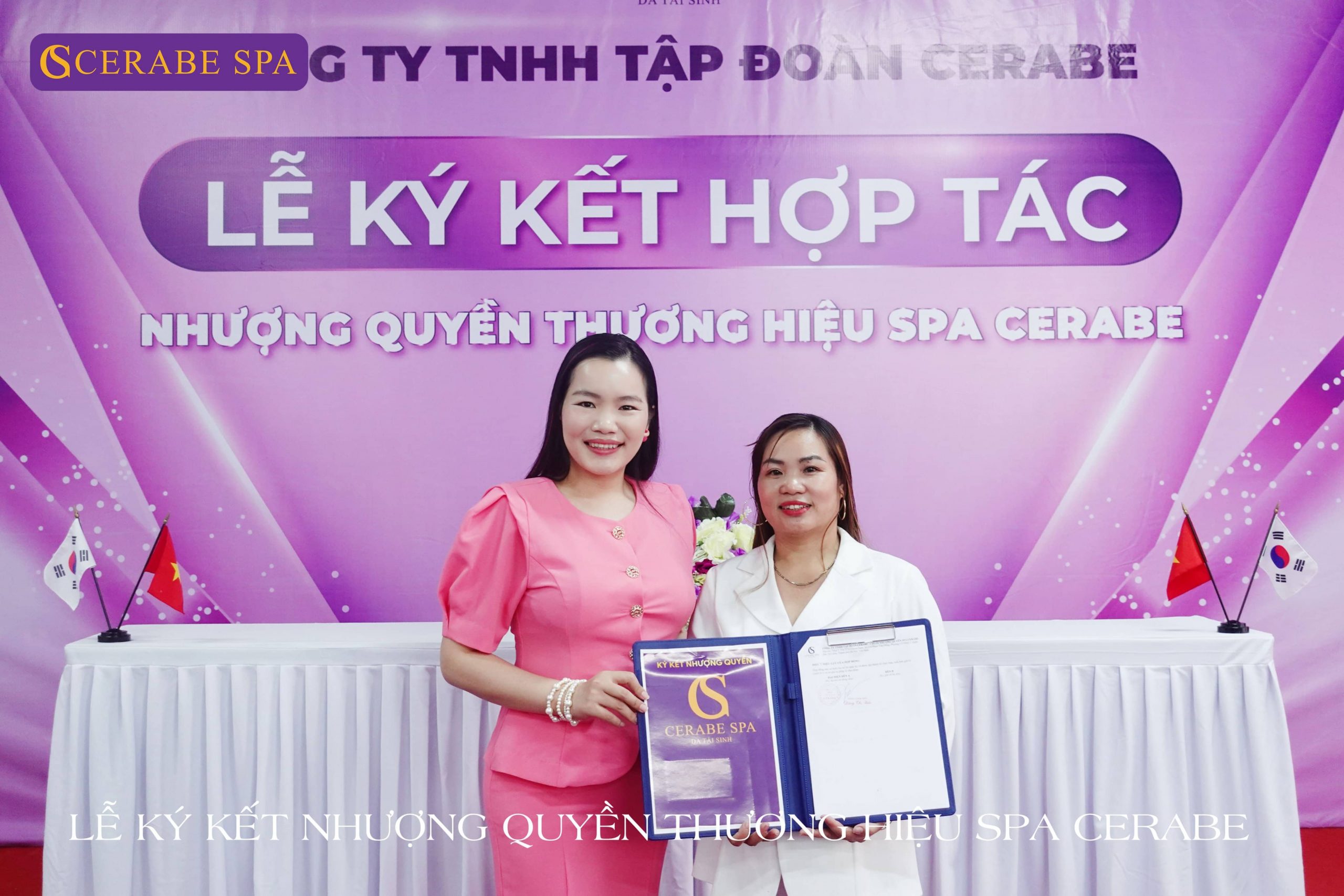 Chúc mừng chuyên gia Phạm Thị Thảo chính thức trở thành tân giám đốc - Chủ 1 cơ sở Spa Cerabe