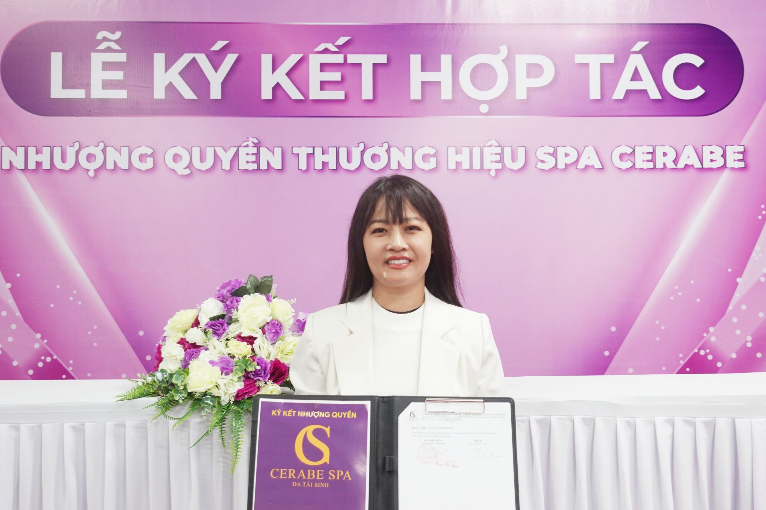 Tân giám đốc - chủ spa cerabe cơ sở 113 tại Long Biên - Hà Nội