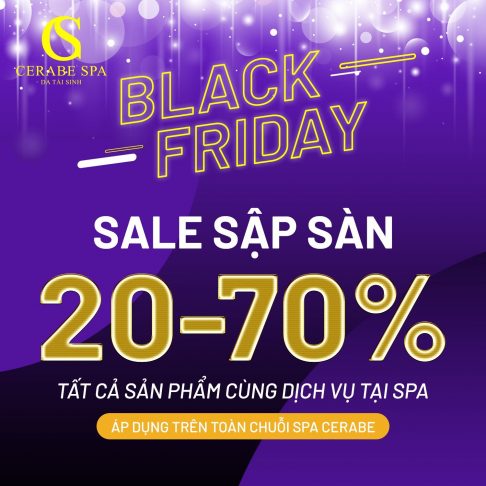 Chuỗi Spa Cerabe sale sập sàn từ 20 đến 70% tất cả các dịch vụ tại Spa