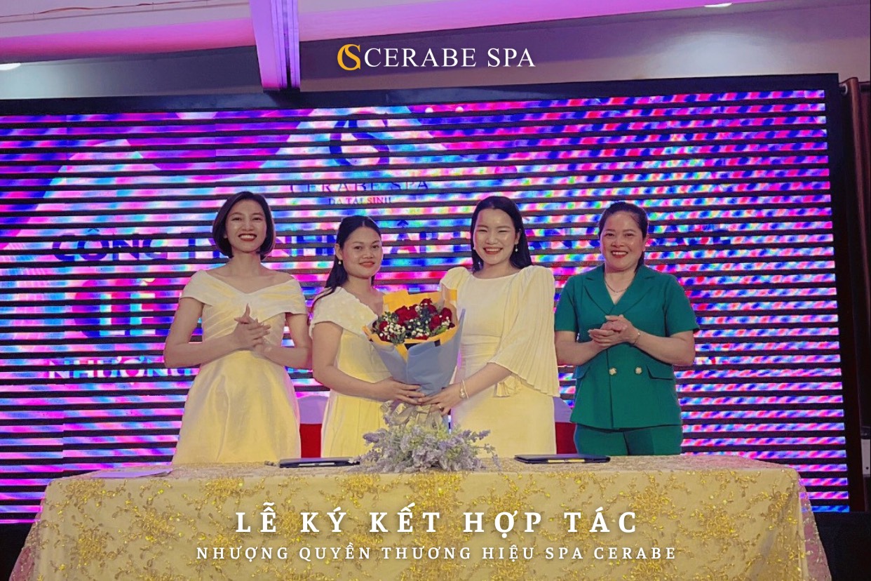 Chúc mừng tân giám đốc Spa Cerabe Lê Thị Hiền