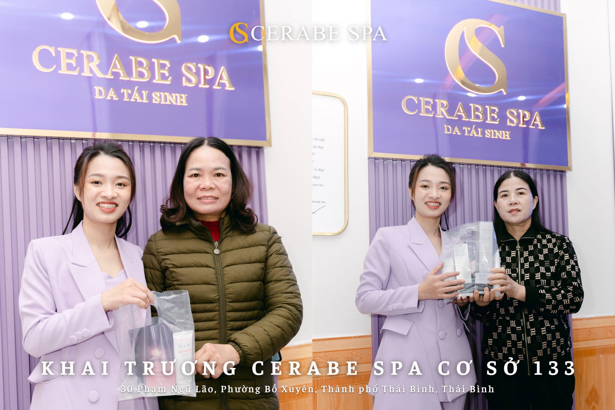 Khách hàng đăng ký mua liệu trình ngay trong buổi khai trương