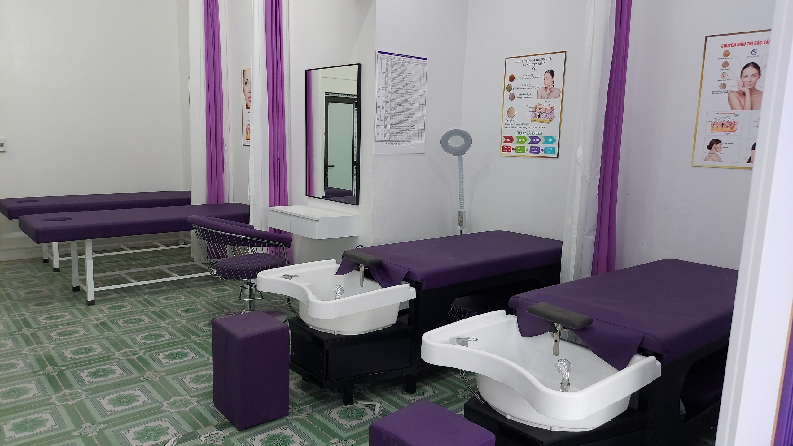Cerabe Spa mang không gian nhẹ nhàng và ấm cúng