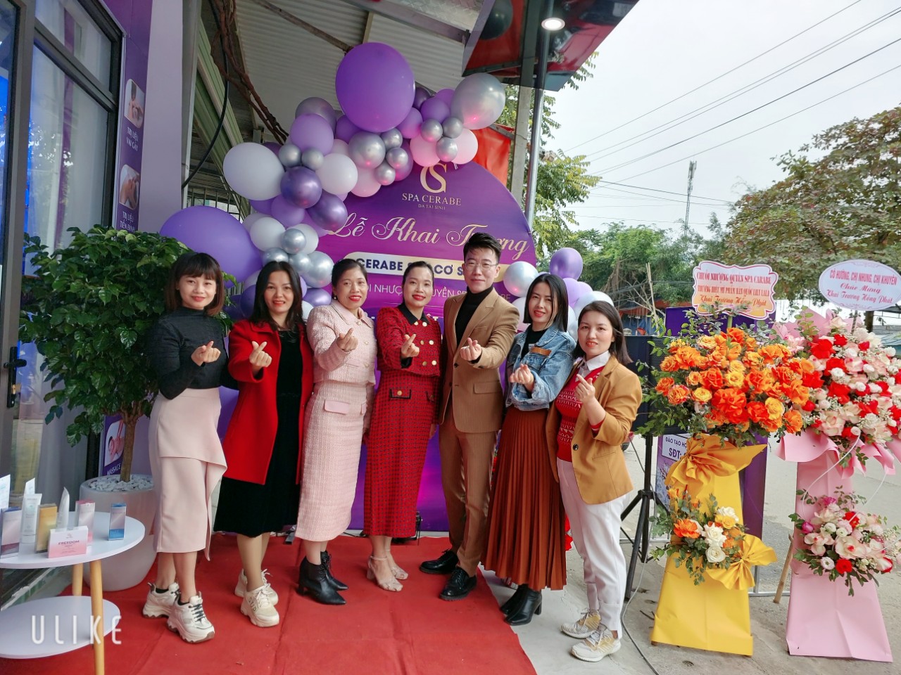Tưng bừng khai trương Spa Cerabe cơ sở 336 do Giám đốc Spa Nguyễn Thị Yến điều hành