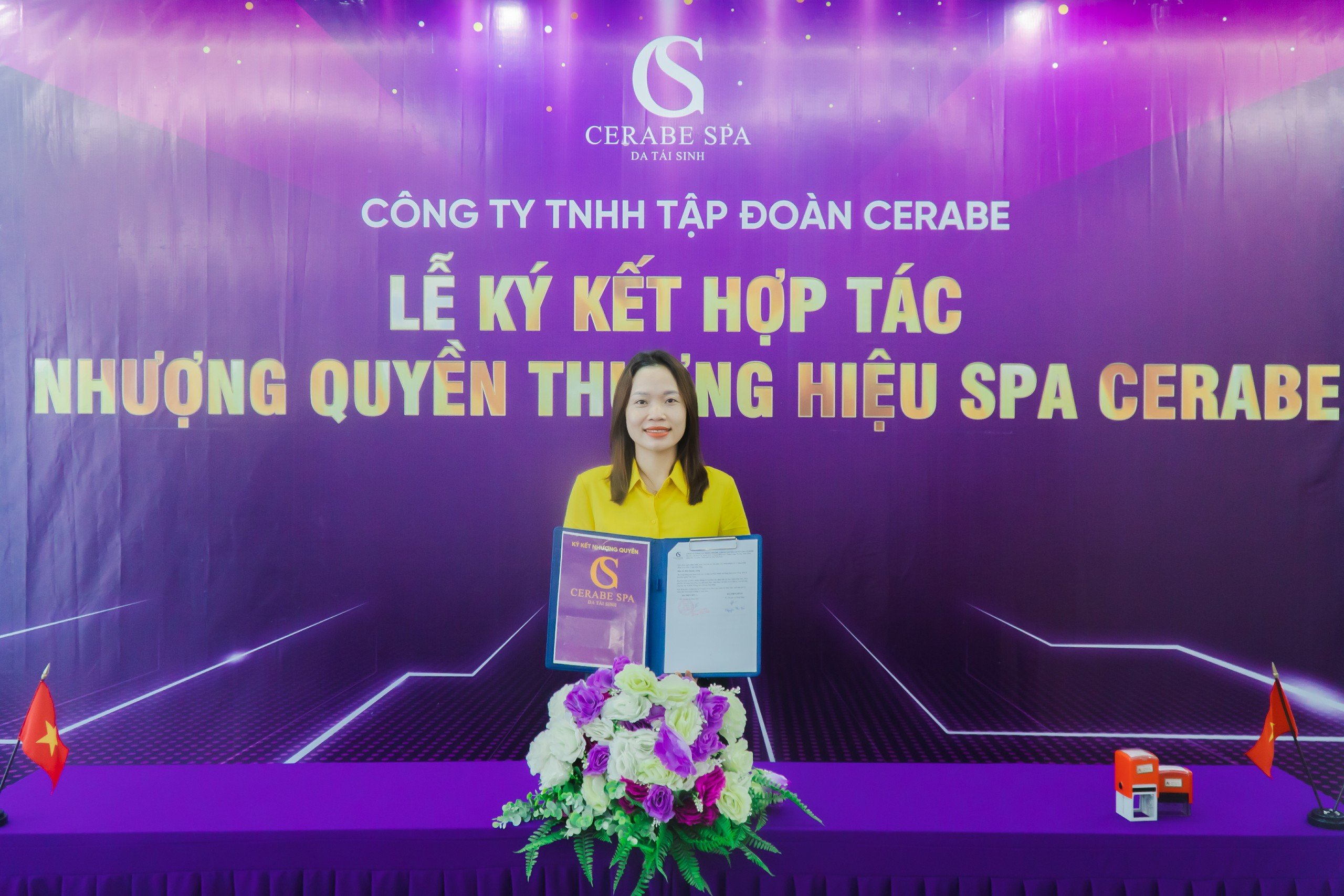 Giám đốc Spa Cerabe 336 Tuyên Quang xinh đẹp