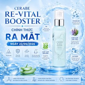 CERABE RE-VITAL BOOSTER CHÍNH THỨC RA MẮT NGÀY 22/05/2026