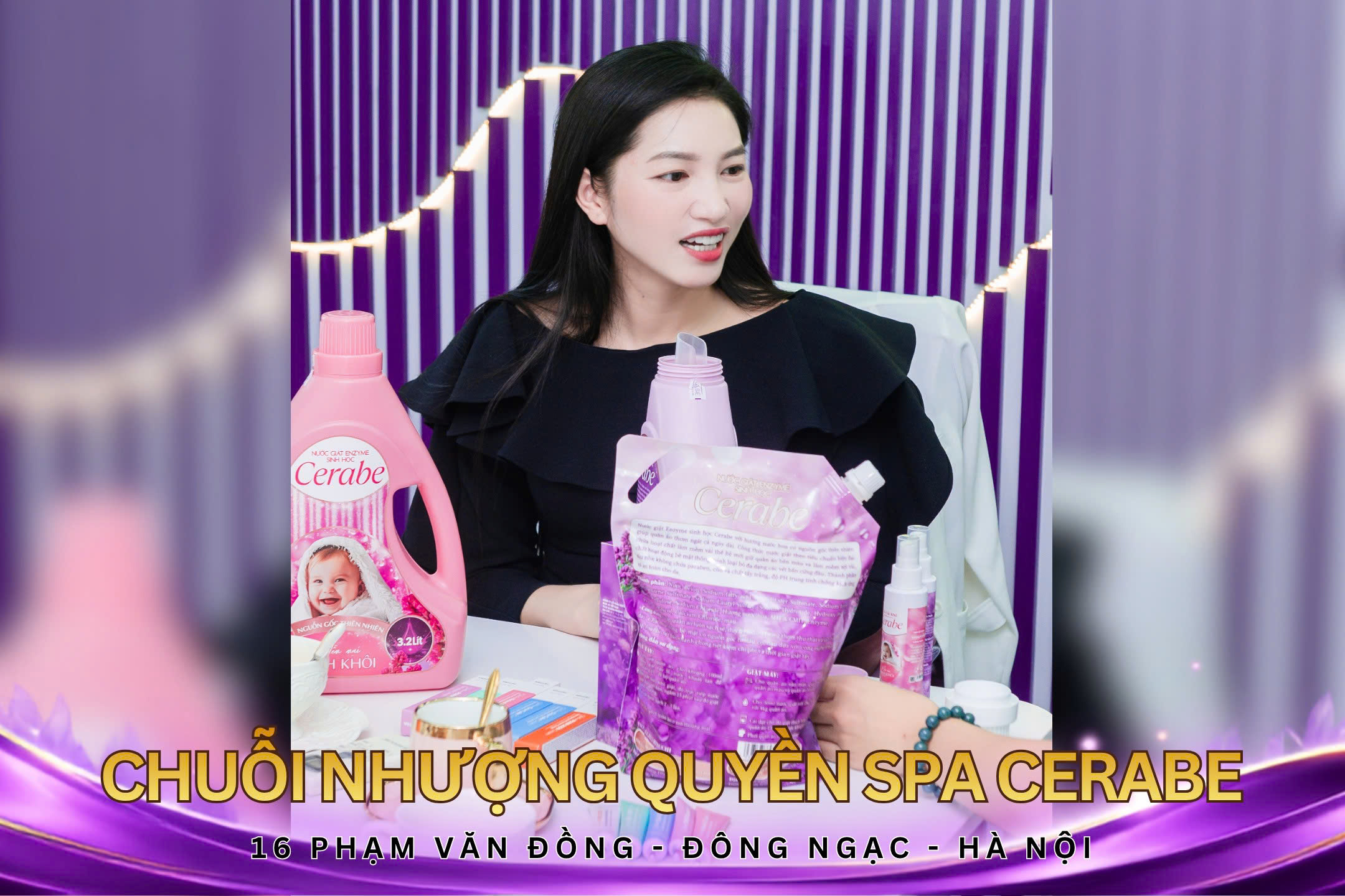 Phó chủ tịch Đặng Thị Nga chia sẻ với đối tác