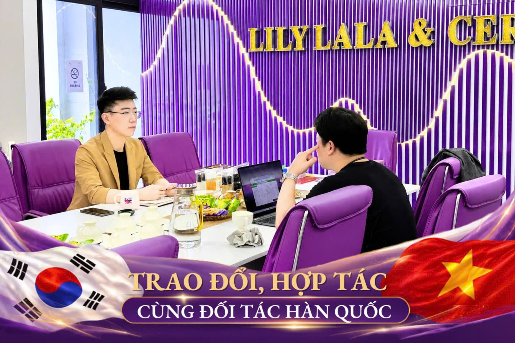 Cerabe & Lily Lala tiếp tục đẩy mạnh kết nối và hợp tác quốc tế thông qua các buổi làm việc cùng đối tác Hàn Quốc